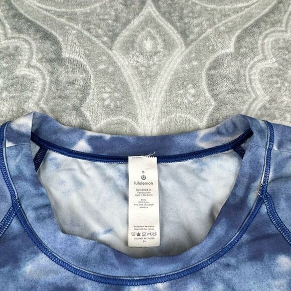 Womens Lululemon Sun Shelter Short Sleeve - Picture 5 of 5